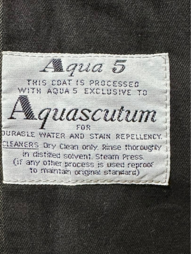 60s Aquascutum トレンチコート 美品
