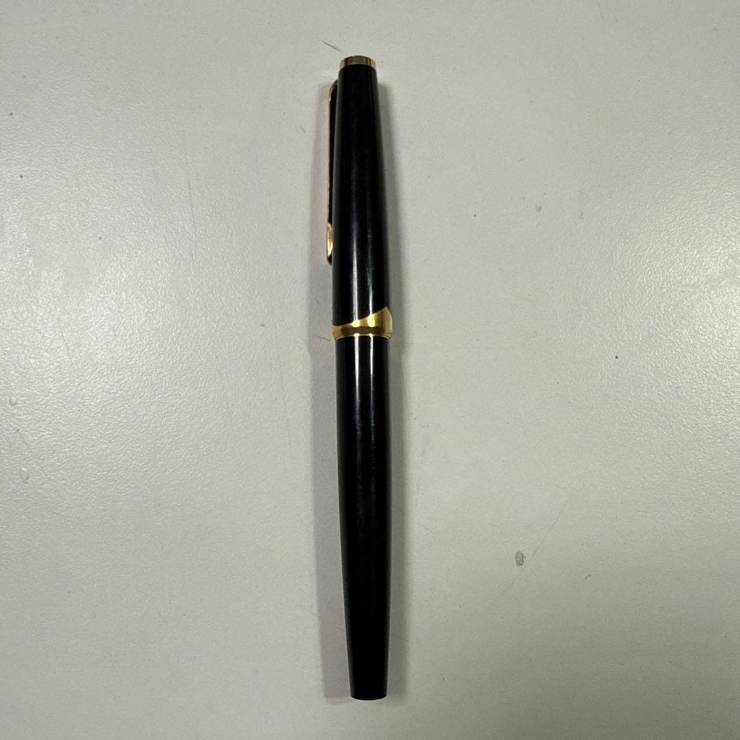 MONTBLANC モンブラン 万年筆 121 ブラック ゴールド 750