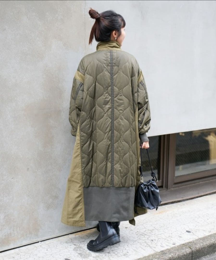 CIAOPANIC TYPY【etsinta】切替マキシミリタリーコート