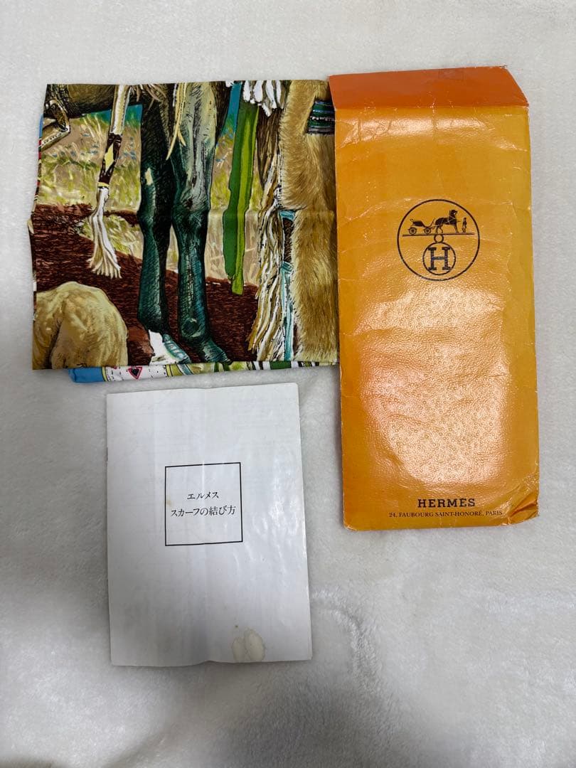 HERMES エルメス Les Cheyennes シャイアン族 カレ90