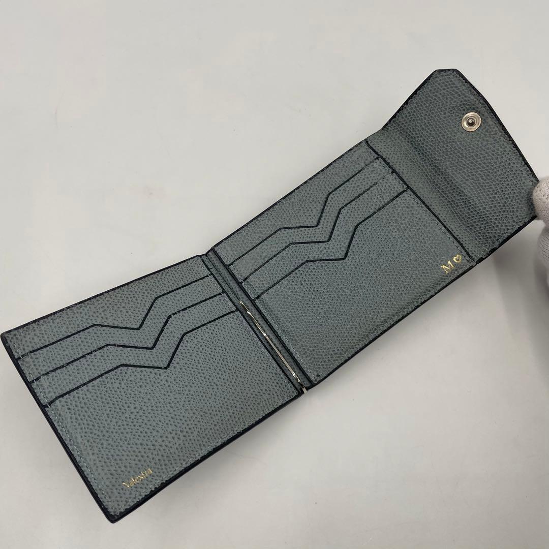 美品✨ヴァレクストラ グリップ マネークリップ カードケース グレー 小銭入れ