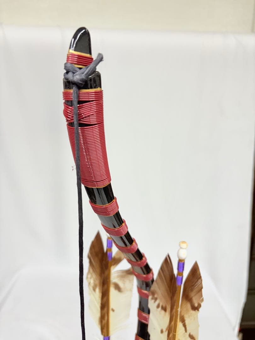 五月節句飾り　御弓太刀飾り25号　弓　太刀　模造刀 端午　アンティーク　レトロ