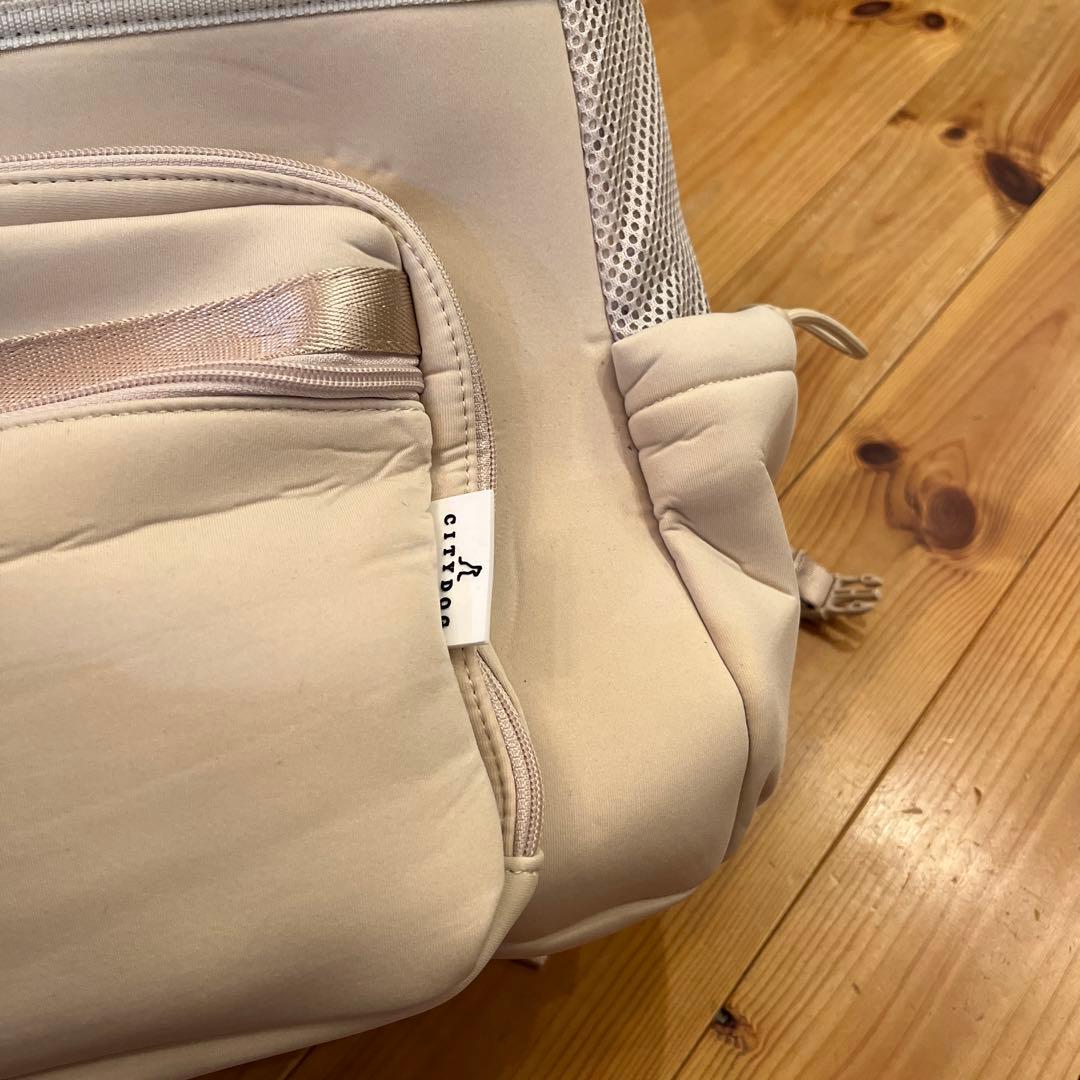 CITYDOG シティドッグ ネオプレーンバックパックキャリー M オフホワイト