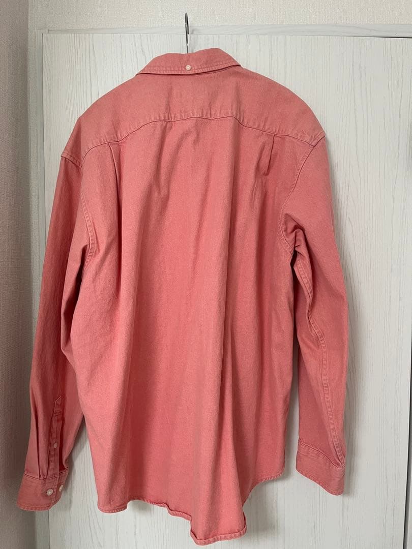 Supreme 25SS Small Box Denim Shirt ピンク L