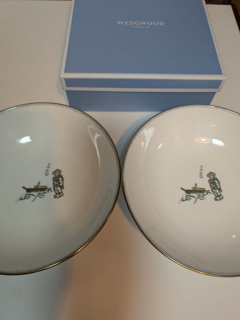 Wedgewood セイラーズフェアウェル　クープボウル 2個セット