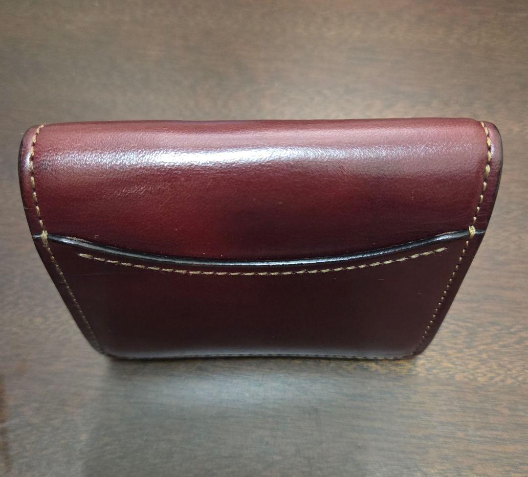 WILDSWANS　旧Palm　イングリッシュブライドルレザー　バーガンディ