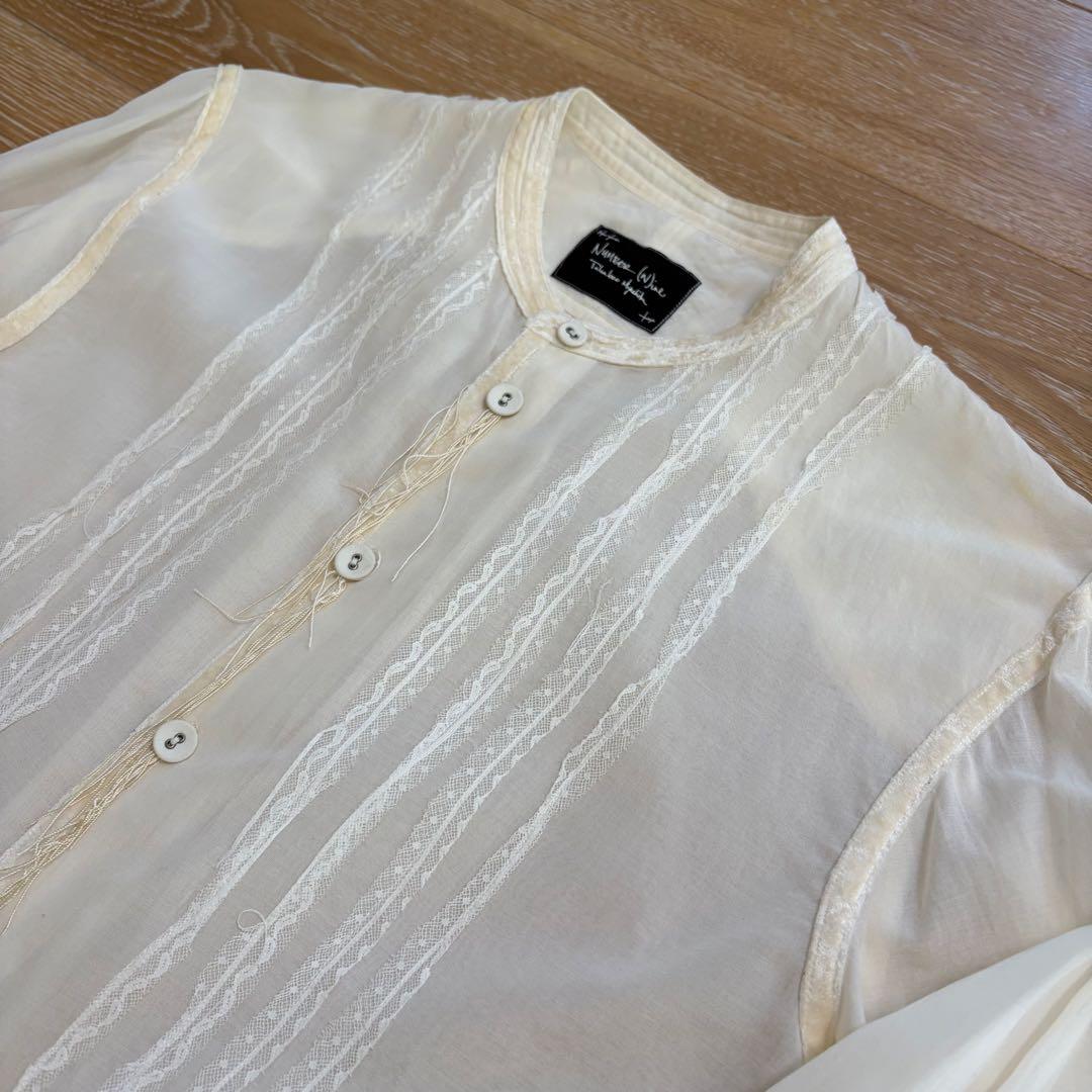 ●ラストコレクション 09AW ナンバーナイン　シルクシャツ　宮下　ソロイスト