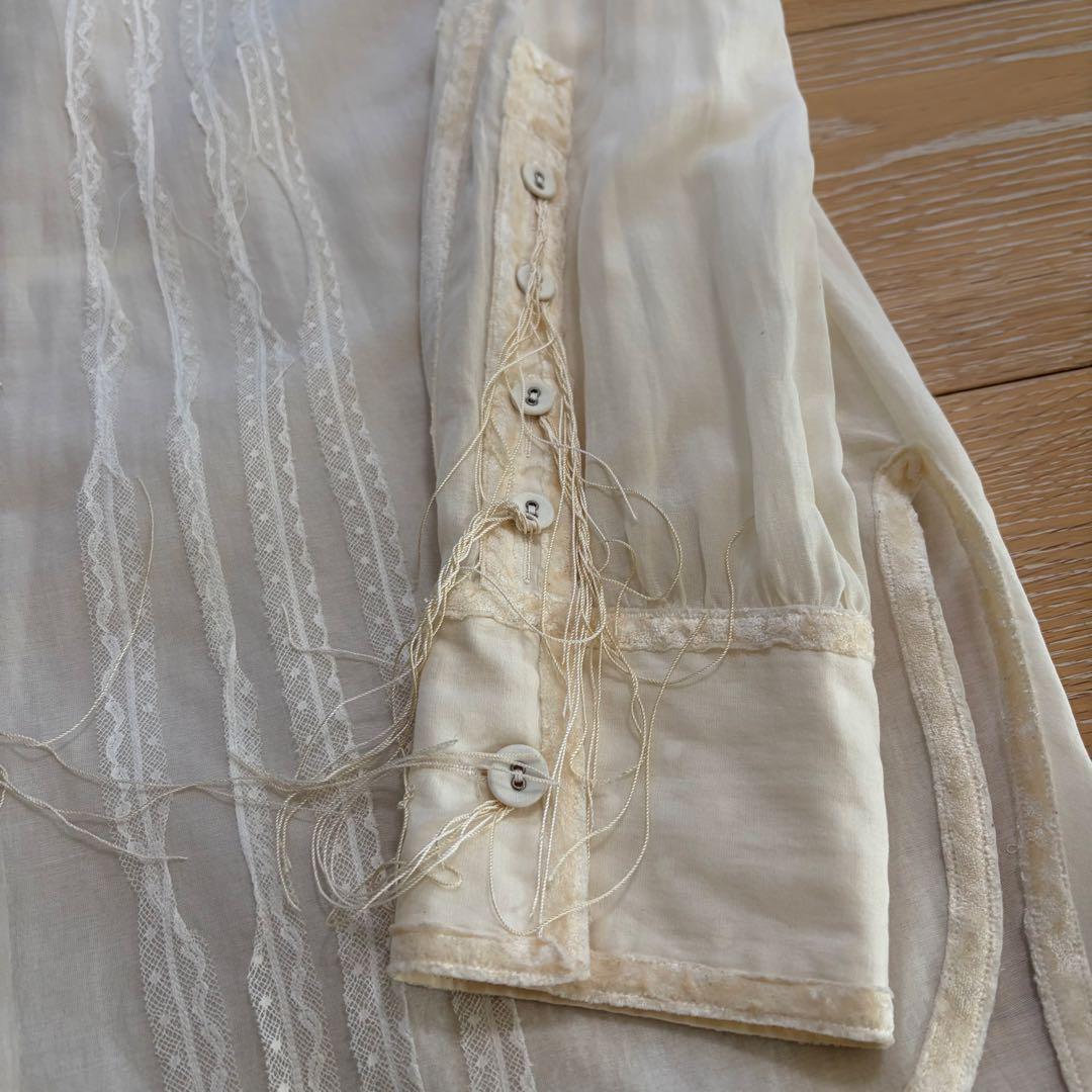 ●ラストコレクション 09AW ナンバーナイン　シルクシャツ　宮下　ソロイスト