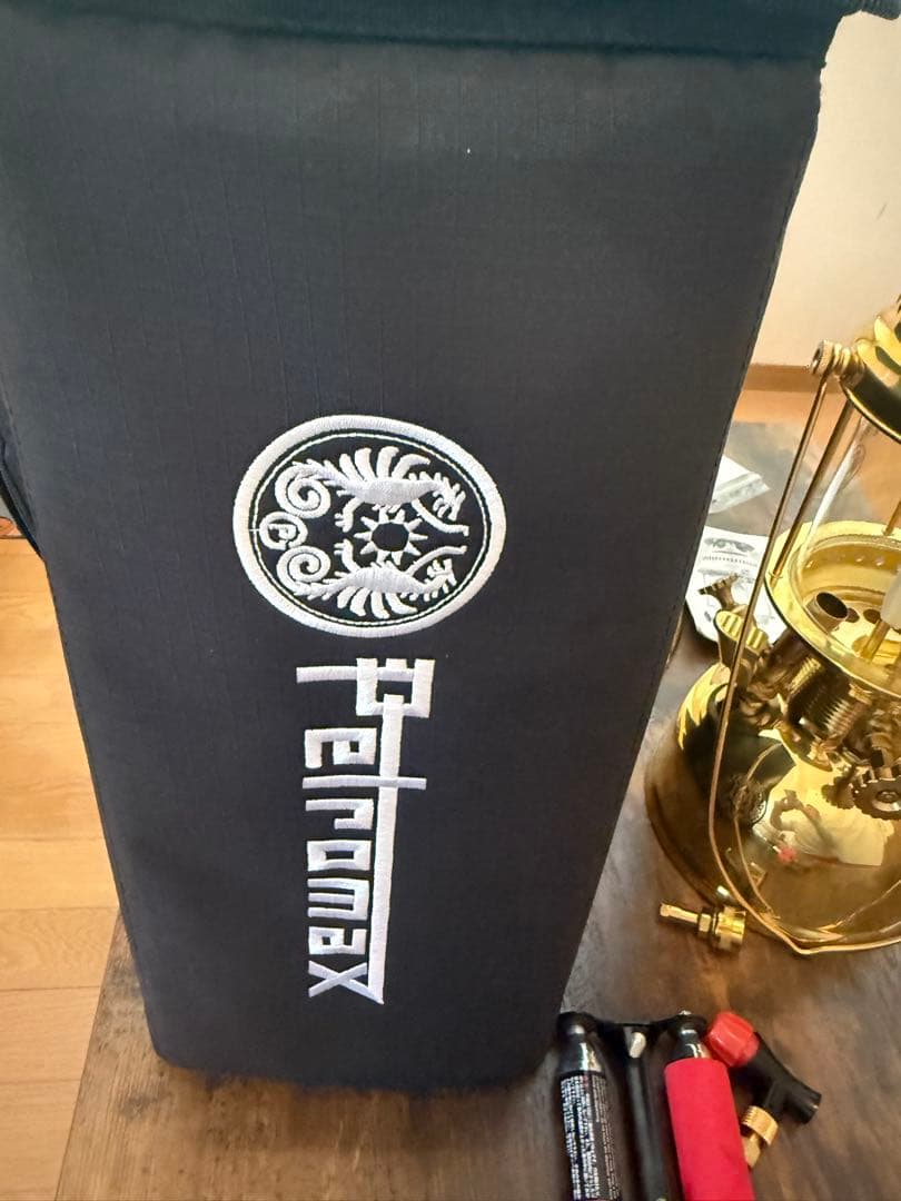 ペトロマックスHK500 真鍮(オプションパーツ込み)