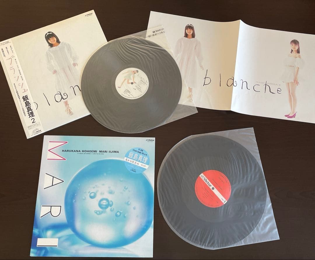 飯島真理 レコード / LD 未開封 入手困難 / ツアーパンフ / パズル