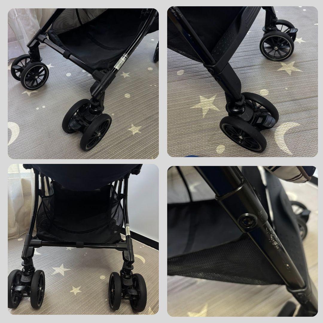 コンビ　ベビーカー　Light　スゴカル 4キャス　compact 　HH