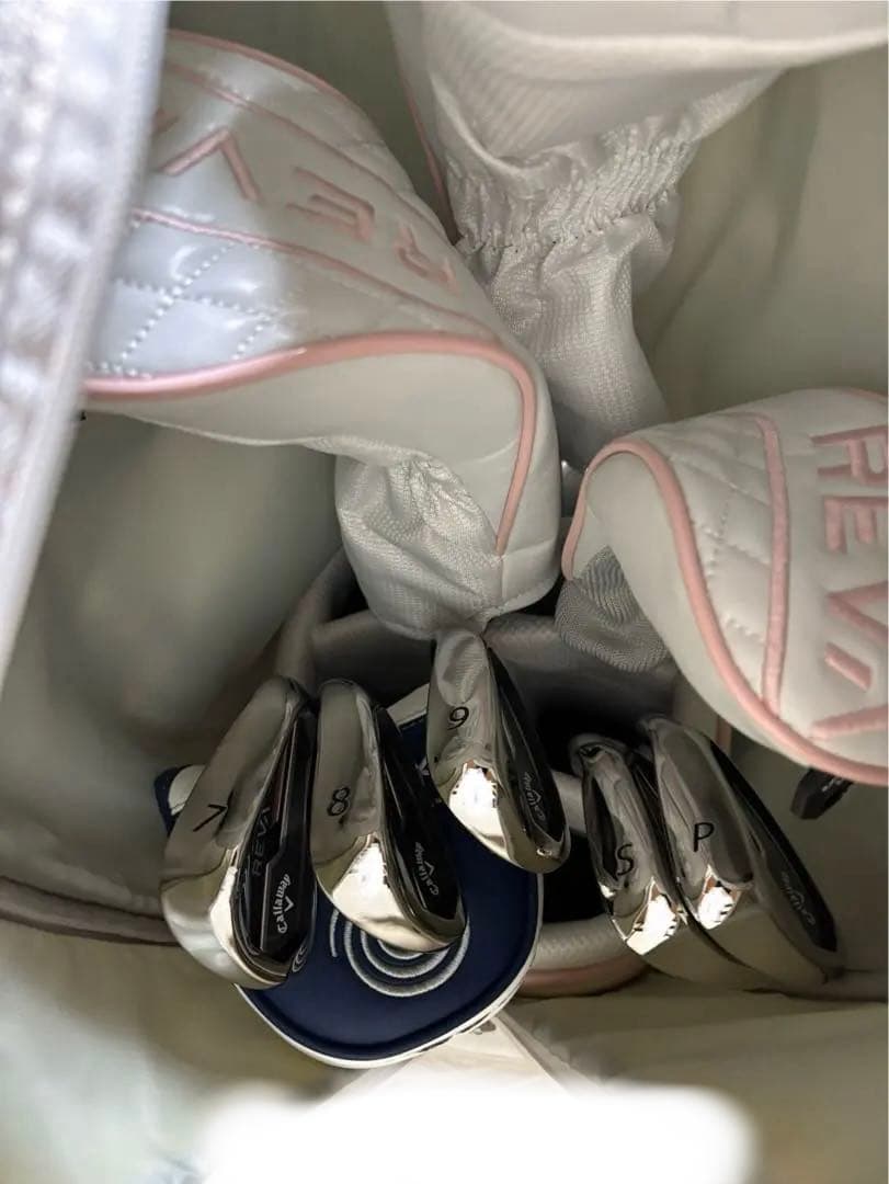 Callaway REVA パッケージセット9本とキャディーバッグ　美品　値下げ