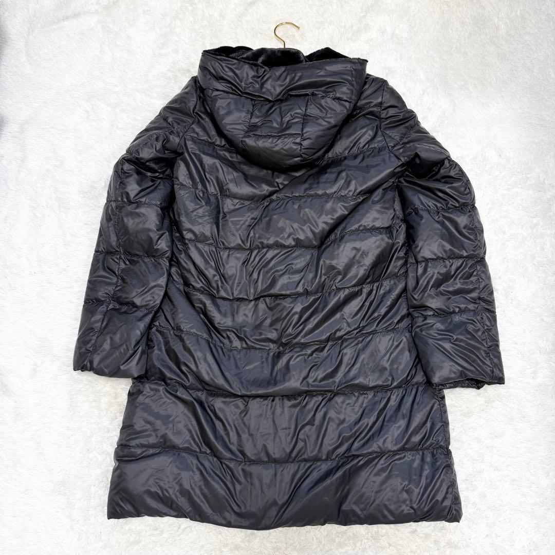 【極美品✨】マッキントッシュ　ロンドン　ダウンコート　ボア　ブラック　38