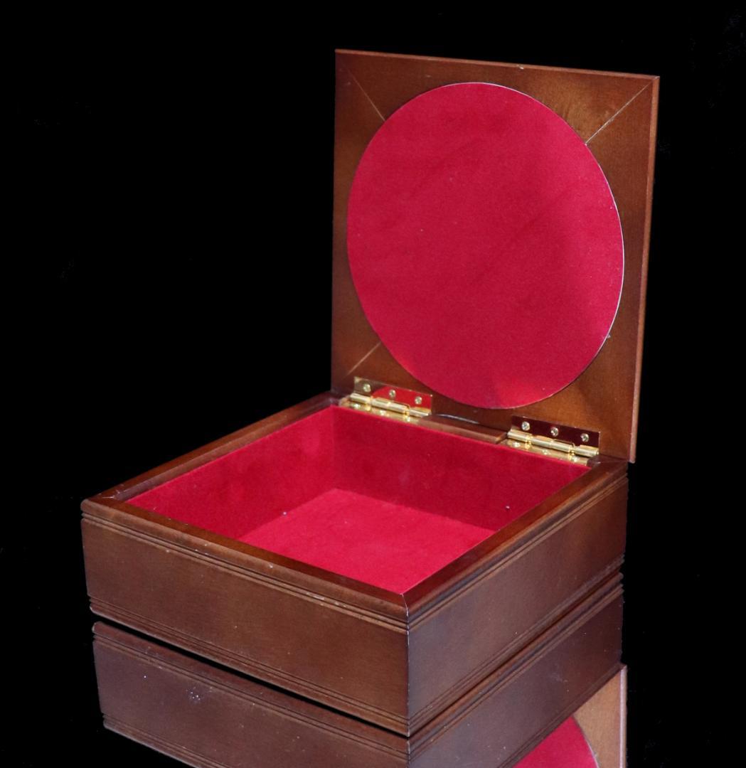 オールド・アイアンサイズ 軍船 ヴィンテージステンドグラス大型ジュエリーボックス