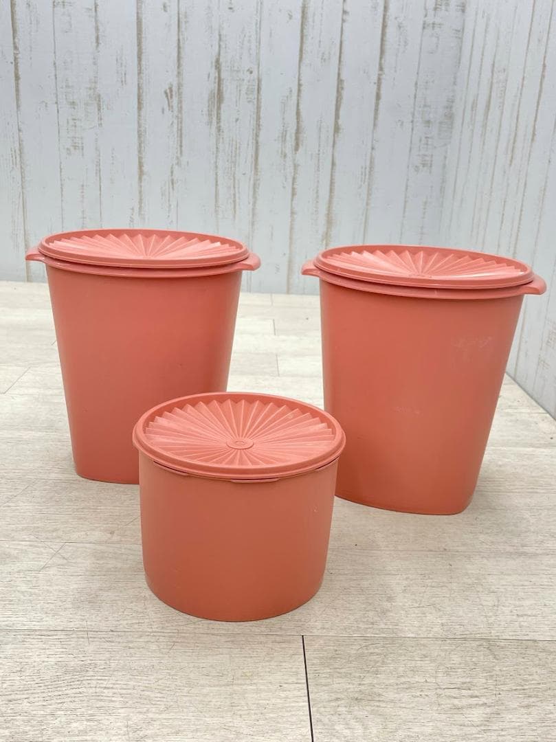 タッパーウェア マキシクイーンデコレーター 他 3点 まとめて 蓋付き 保存容器