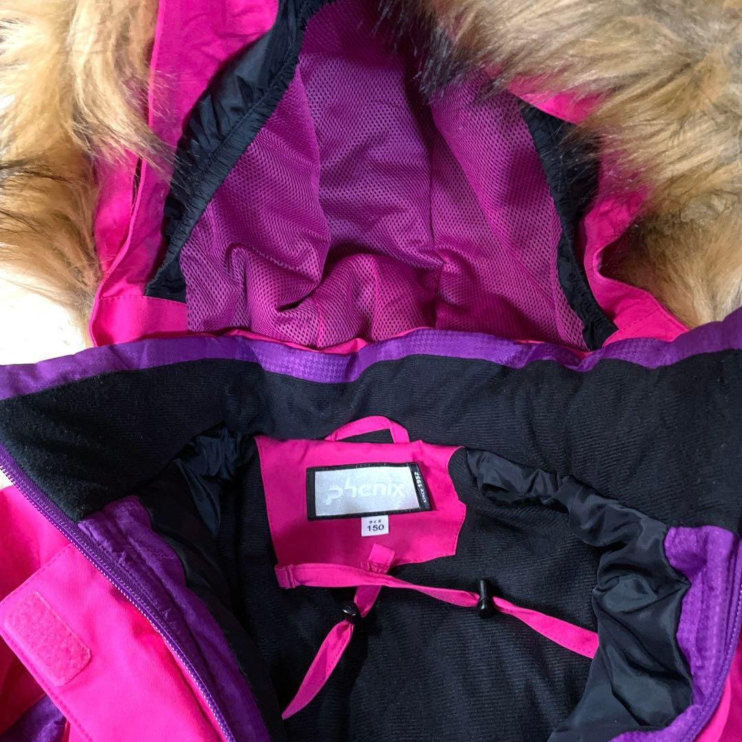 綺麗！ フェニックス Phenix 150スキーウェア上下 140 雪 女の子