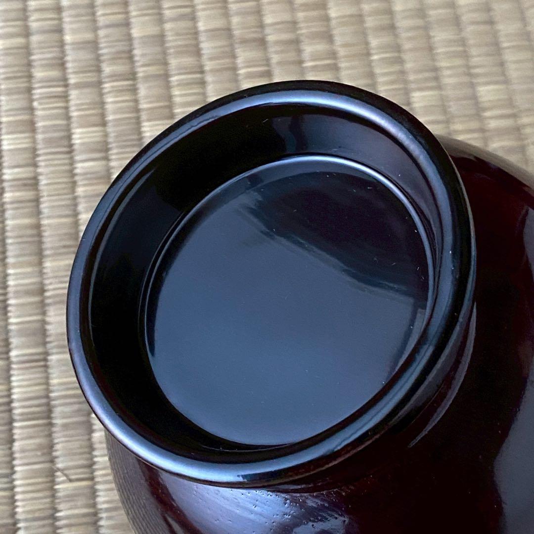 合鹿椀②未使用 輪島塗 けやき 木地呂 合鹿椀 布着せ 内黒