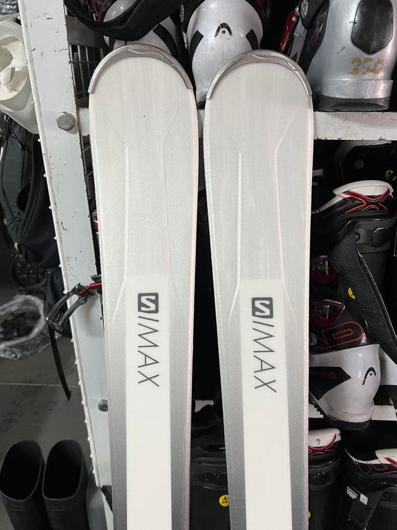 Salomon S/MAX スキー ホワイト