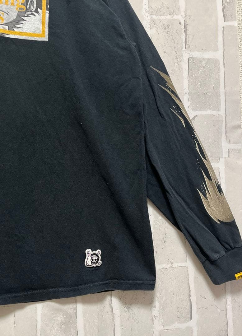 FR2 ワンピース Smoking Kills クロコダイル ロンT 長袖 M