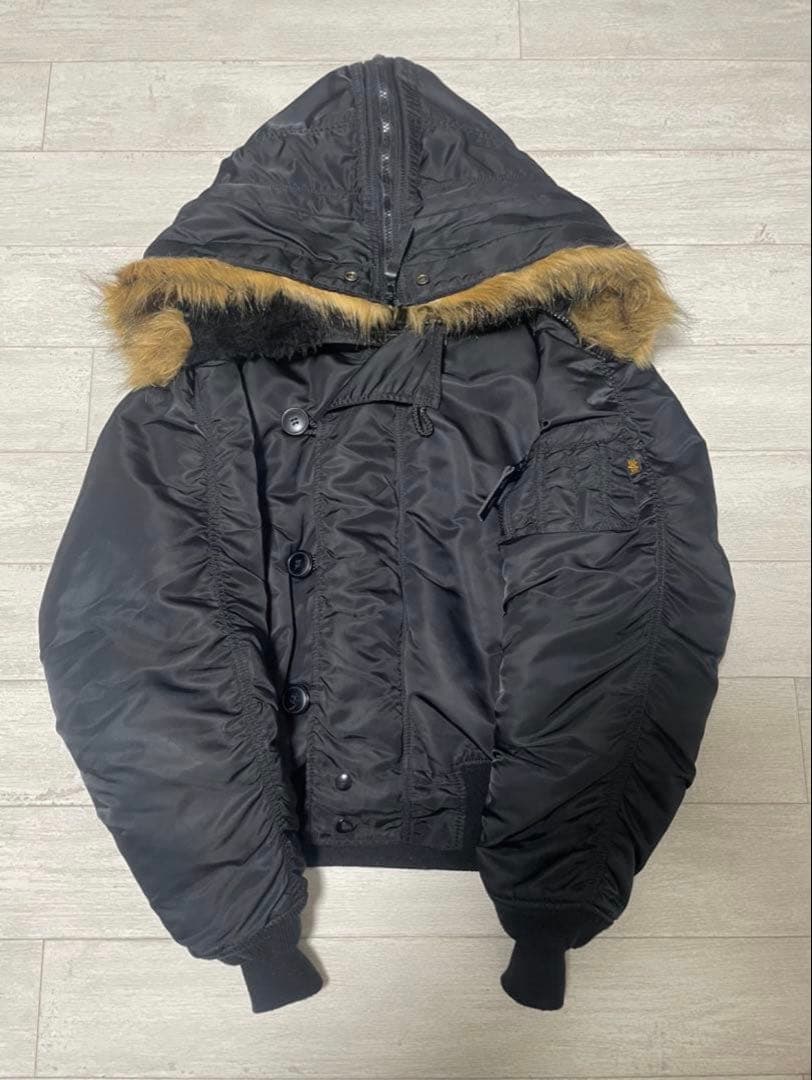 ト*人様 ALPHA アルファ N-2B フライトジャケット ファージャケット