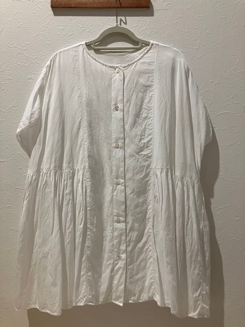 かぐれ レーヨンコットン2wayブラウス