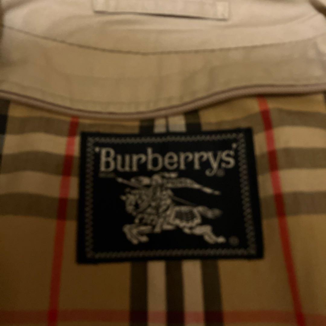 バーバリー ステンカラーコート ベージュ バルカラーコート