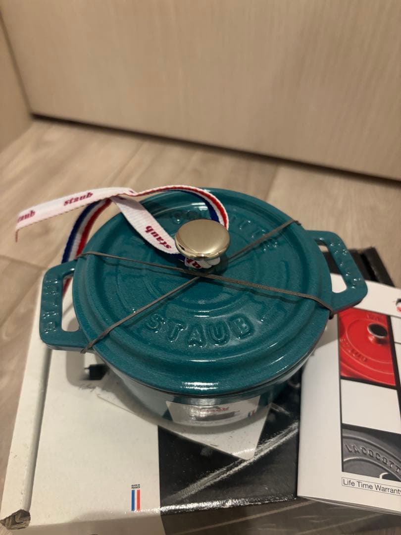 STAUB ラウンドココット ブルーベリー &ミント