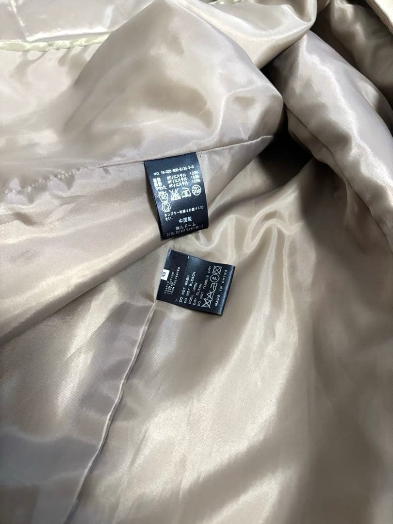 IENA トリプルクロスコットンフードコート(フード取り外し可能)