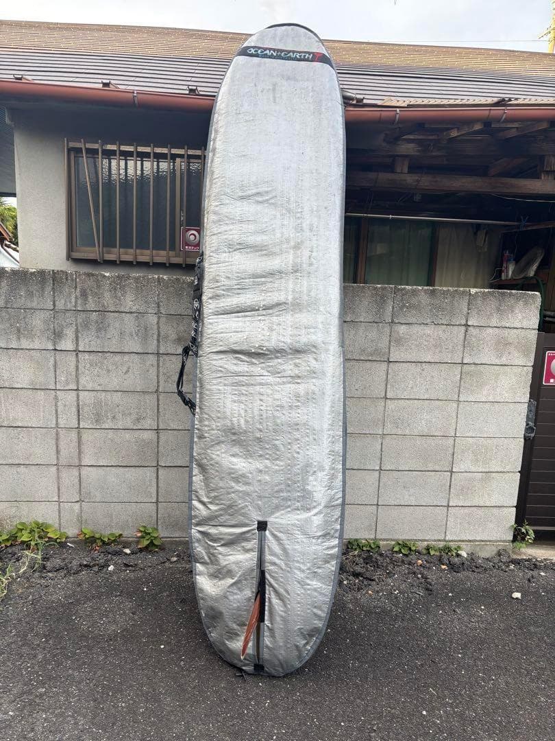 AIPA ロングボード サーフボード シングルフィン ハードケース付