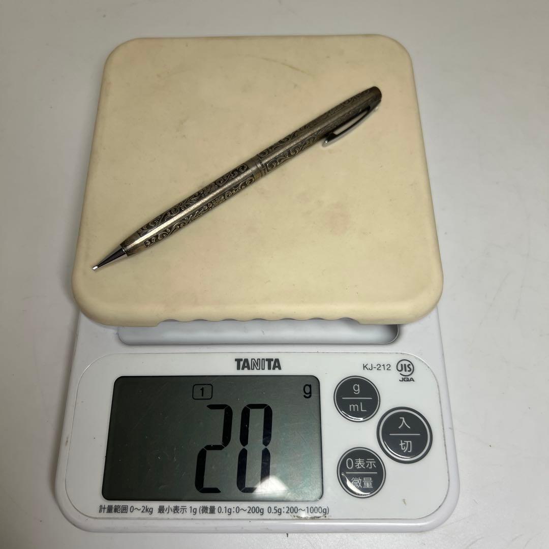 シェーファー　sterling silver刻印　シャープペンシル　20g