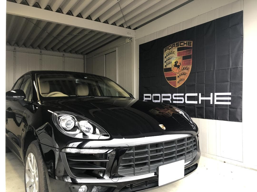 ★ガレージ装飾仕様★P00B ポルシェ BIG FLAG 1600x2400