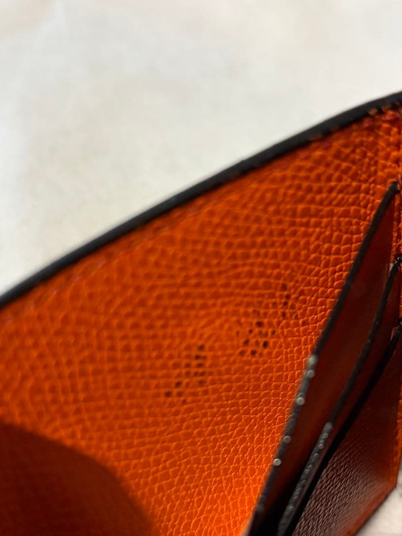 Valextra マネークリップ オレンジ