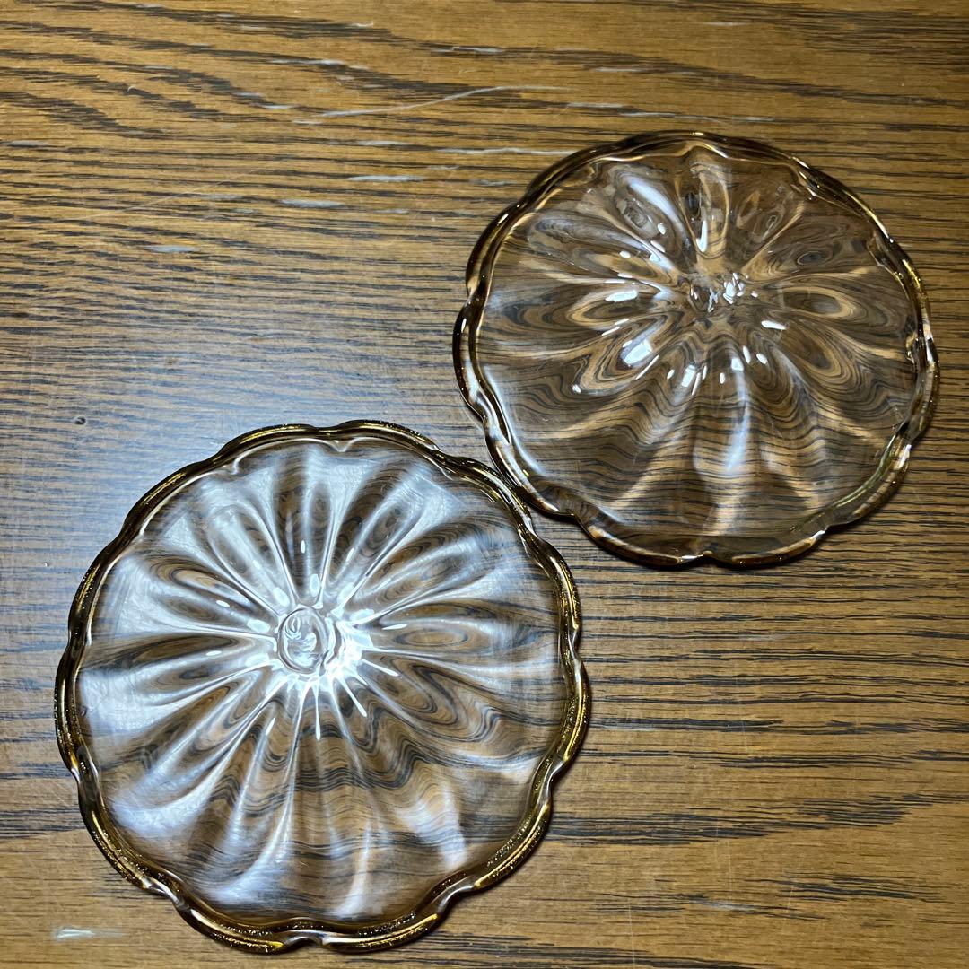 田井将博さんの輪花豆鉢2個