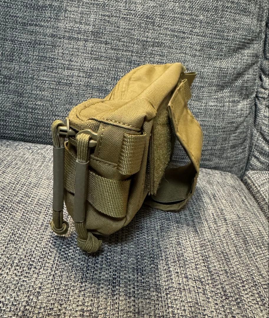 【新品・実物】 AGILITE (アジライト) プレキャリ用ポーチ　タンカラー