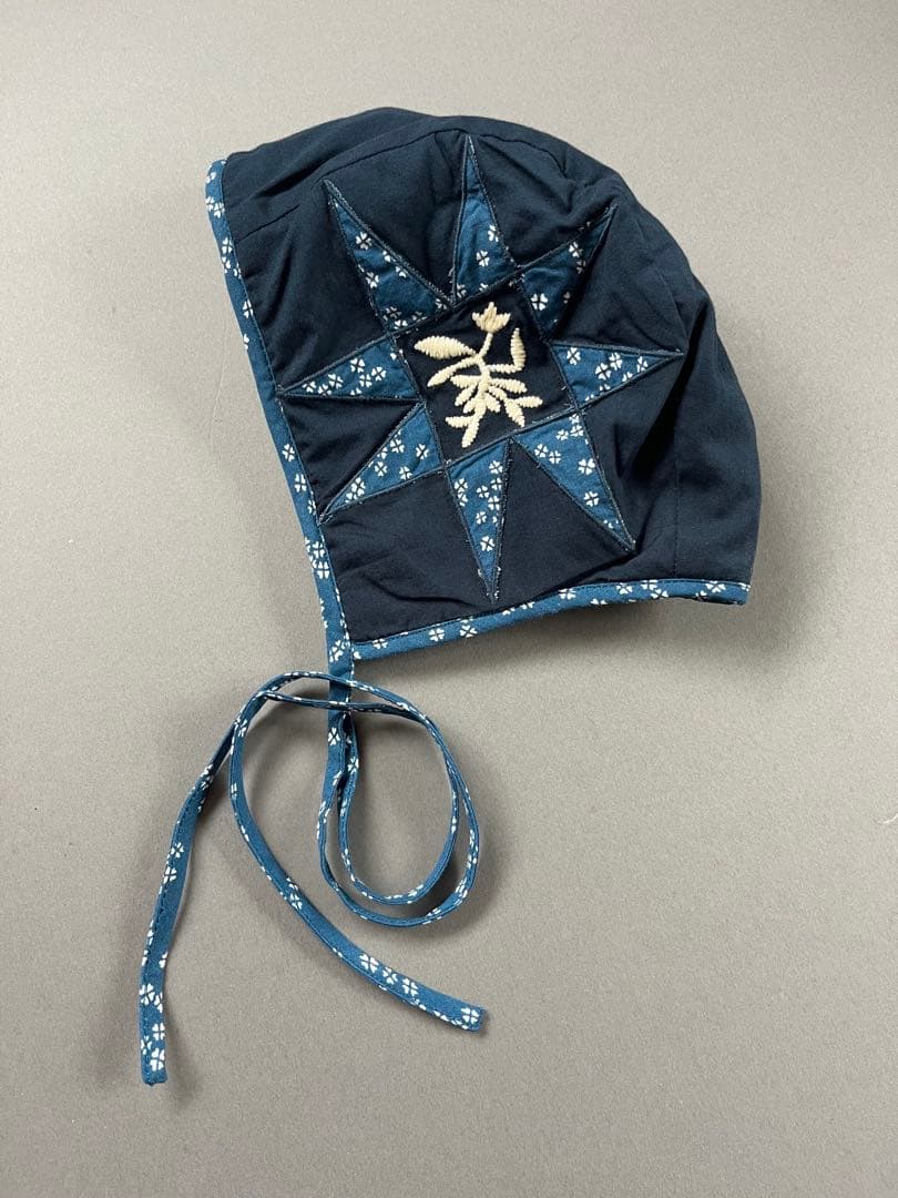 Apolina 2018AW 【パッチワークドレス & ボンネット セット】