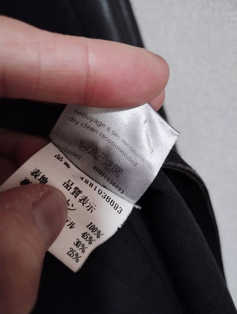 dior homme ディオールオム　トレンチコート　エディスリマン　44