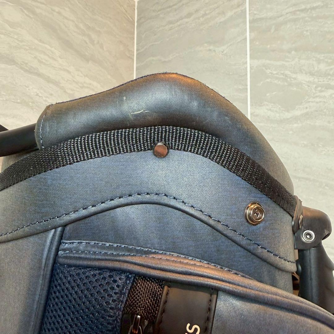 アディダス　スリーストライプ　キャディバッグ