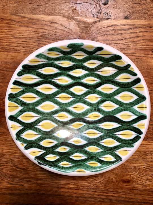 ★1950s Stig Lindberg Fajansファイアンスプレート