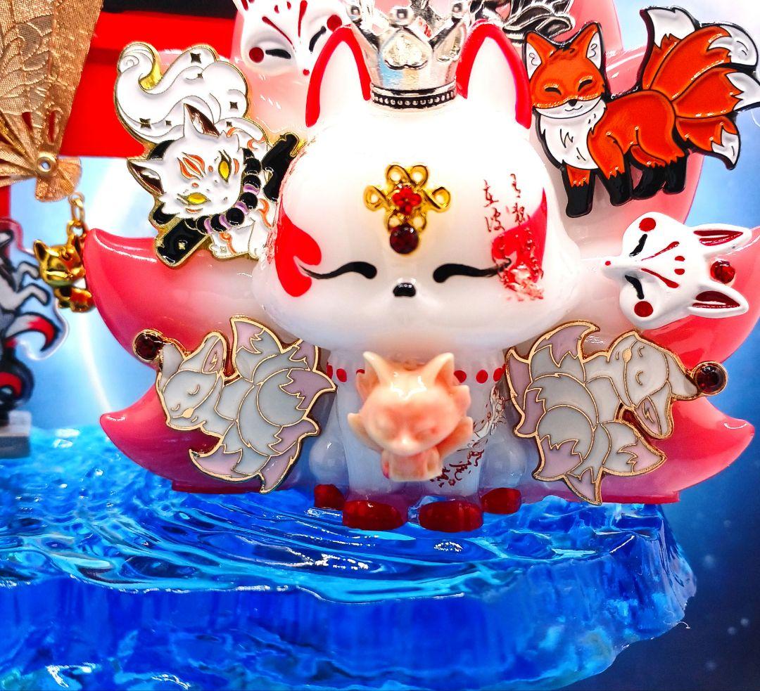 九尾の狐・波紋が広がる水面✨⭐️オルゴナイト⭐️✨幸運を引き寄せやすくなる﻿