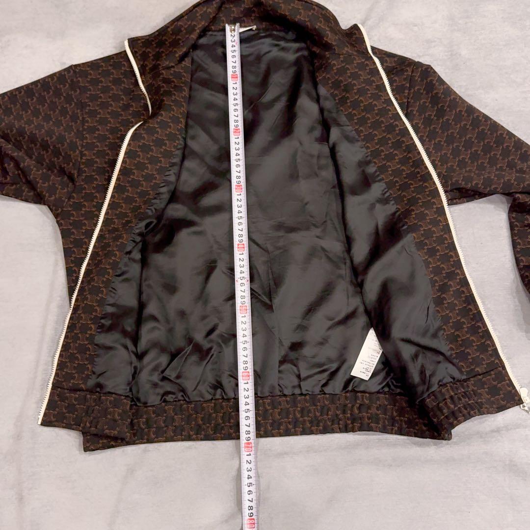 大幅値下 未使用級 CELINE パターン入りジャケット 総柄 L相当