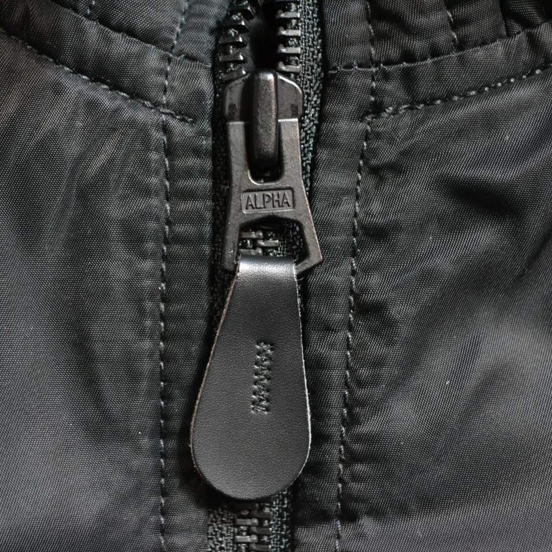 【極美品】ALPHA INDUSTRIESアルファサーモライトリブジャケット5L