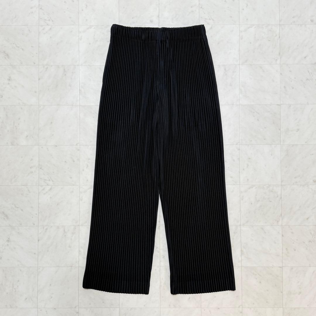 【極美品】 HOMME PLISSE 25SS プリーツ パンツ