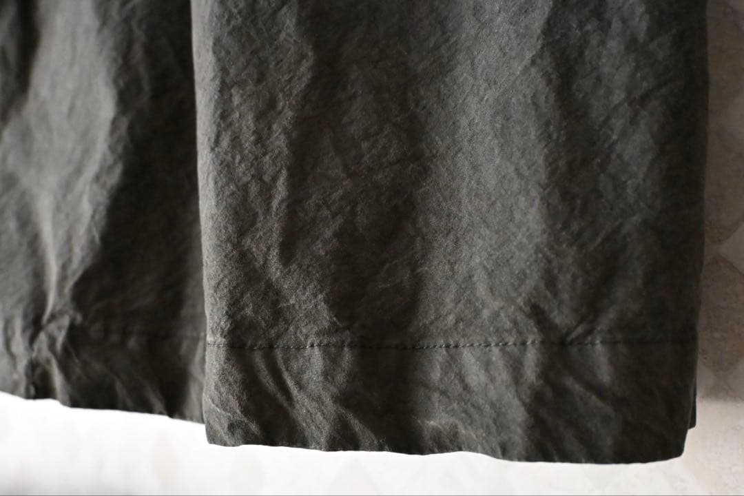 【クリーニング済】CONFECT スーピマコットン ステンカラーコートsize4