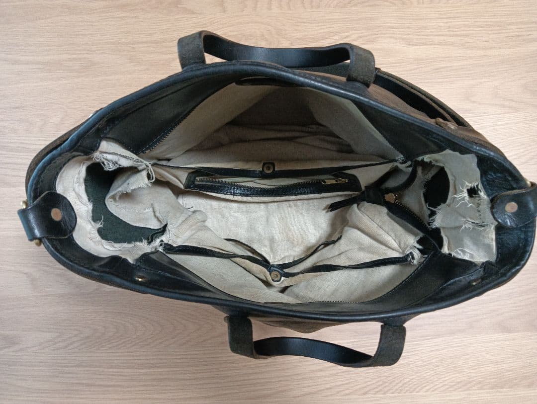 【SLOW bono】スロウ　レザー2wayトートバッグ※ギャランティカードあり