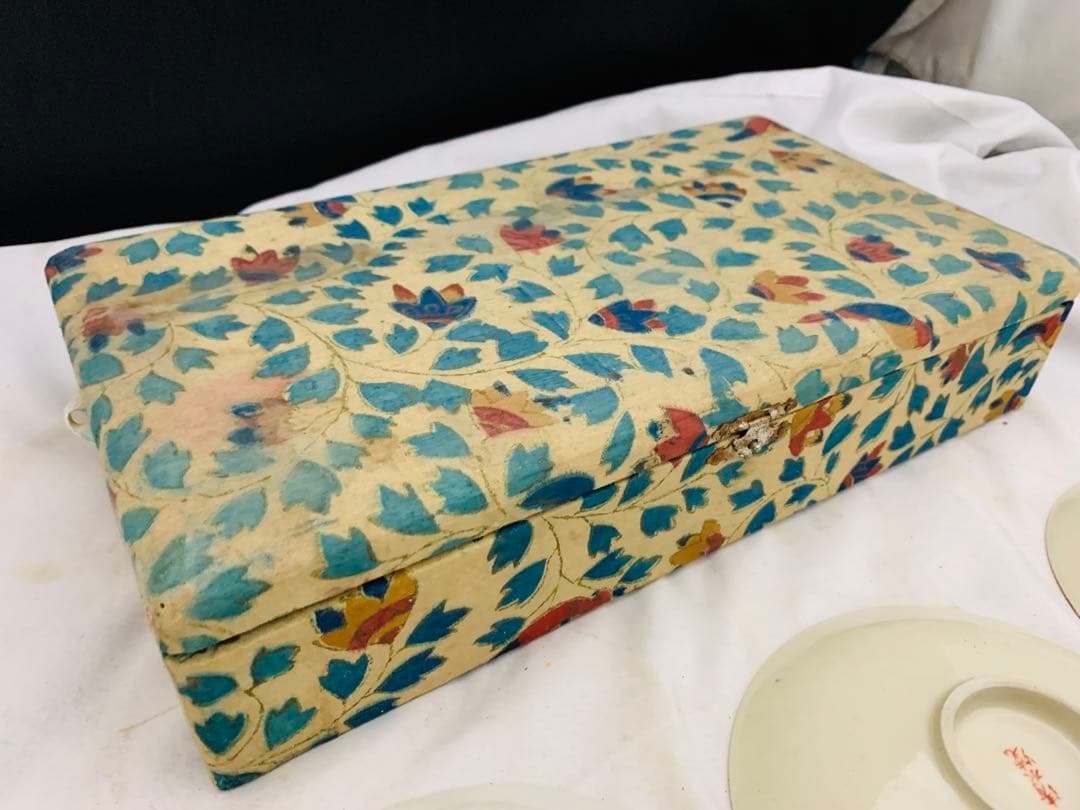 清水焼　祇園　知恩院　嵐山　京都名所小皿　6枚　絵皿