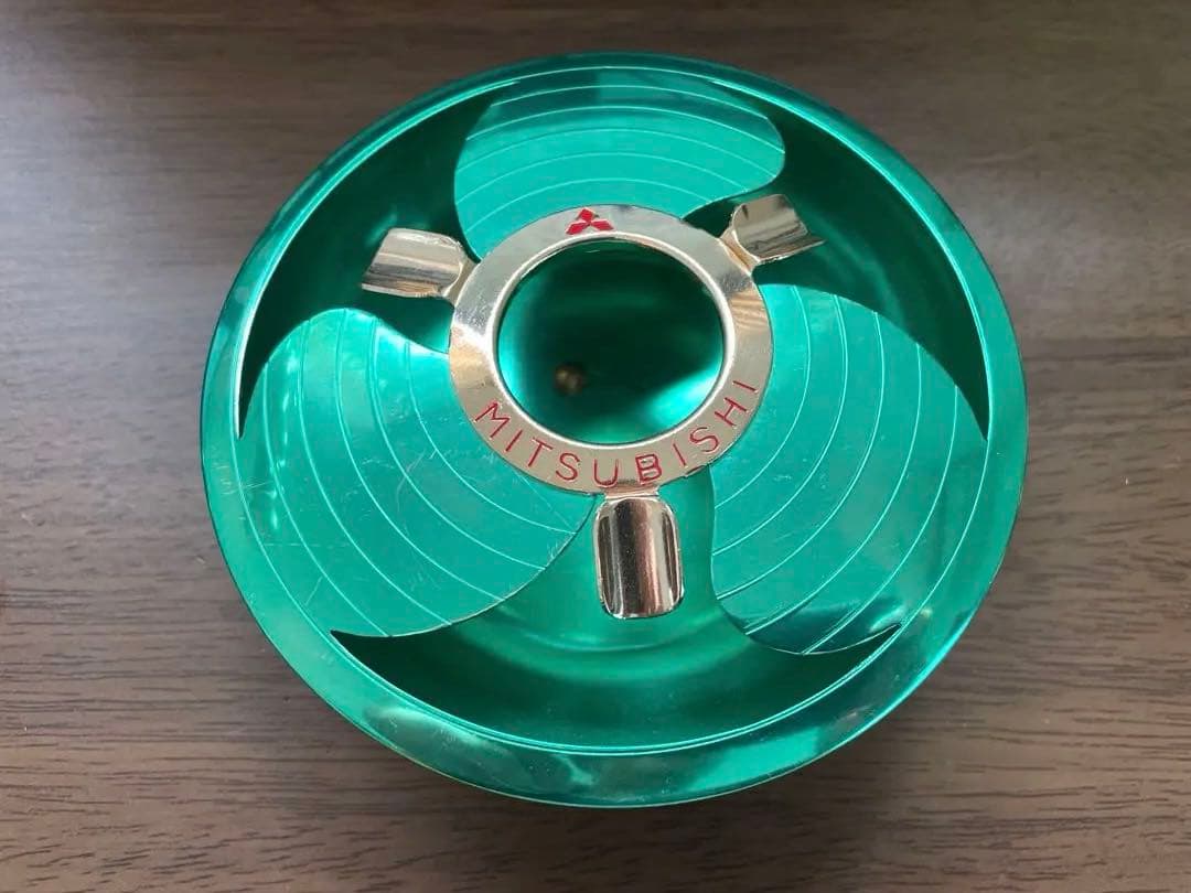 【三菱】扇風機の美しい灰皿【アンティーク】