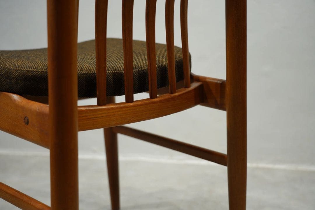 チーク　ダイニングチェア　Denmark vintage 椅子