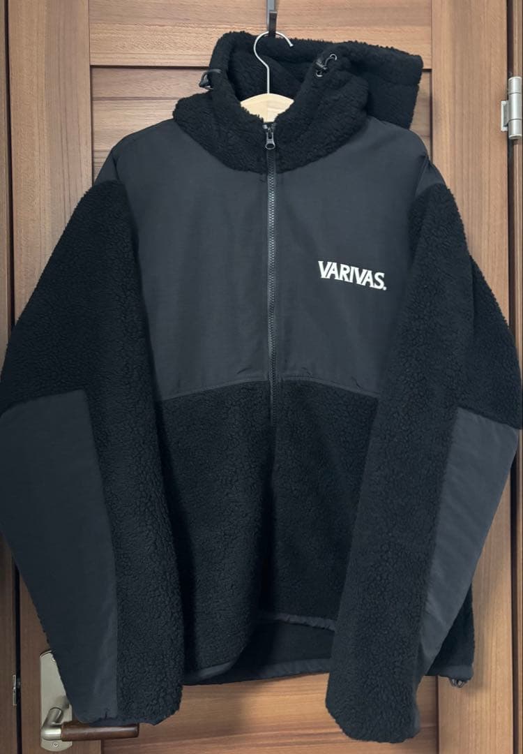 バリバス ボアジャケットフーディー XL VARIVAS ワカサギ