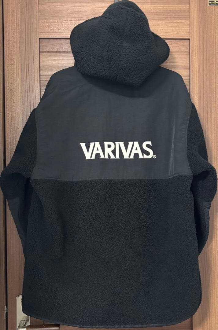バリバス ボアジャケットフーディー XL VARIVAS ワカサギ