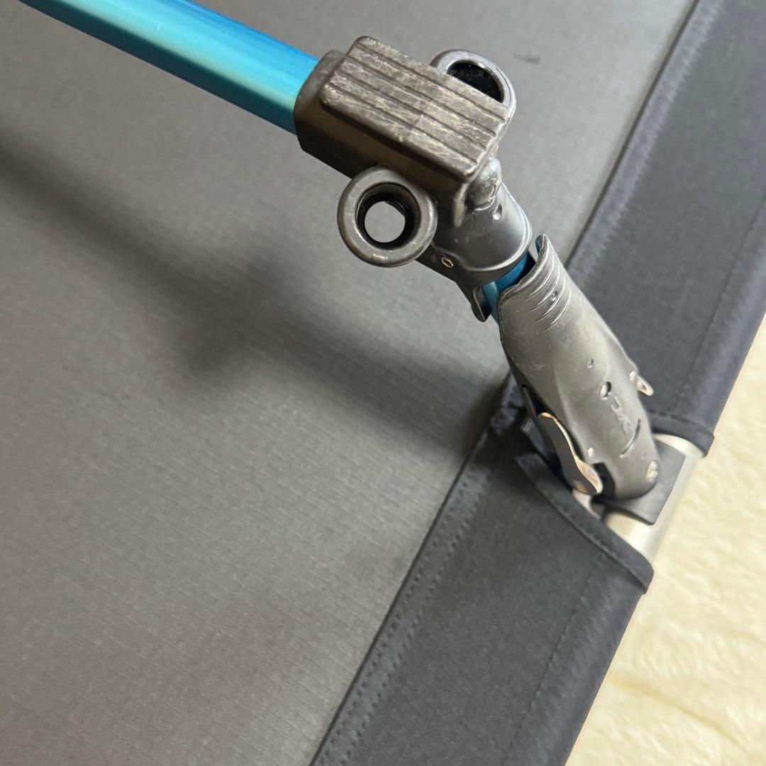 美品Helinox Cot Oneヘリノックスコットワンコンバーチブル　ブラック